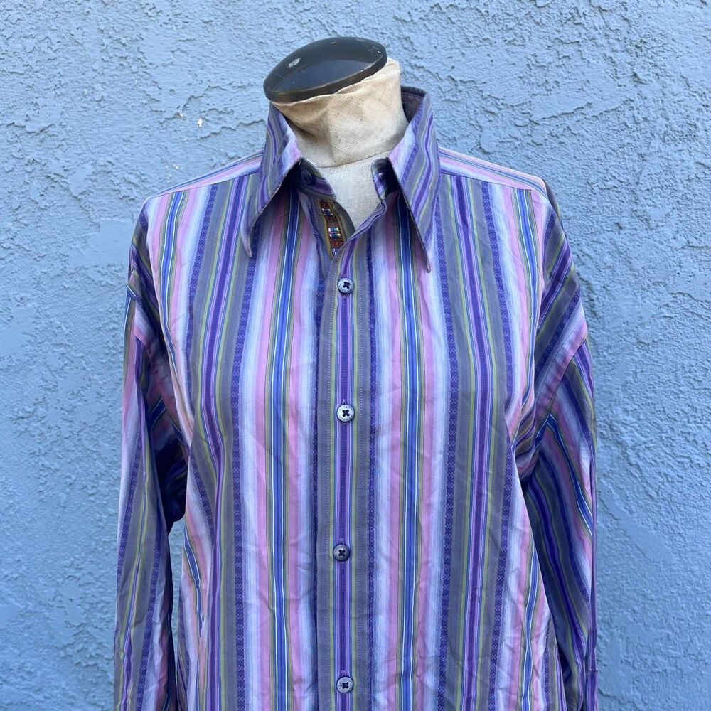 Robert Graham button down shirt Large